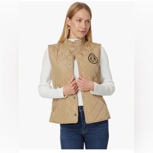 Ralph Lauren Quilted Beige Vest